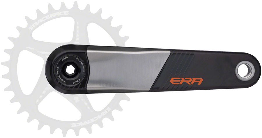 RaceFace ERA Carbon Crankset - 170mm Length - CINCH Interface - 136mm Spindle - Orange - The Lost Co. - Race Face - CK23ERA136ARM170P021 - 821973462264 - 