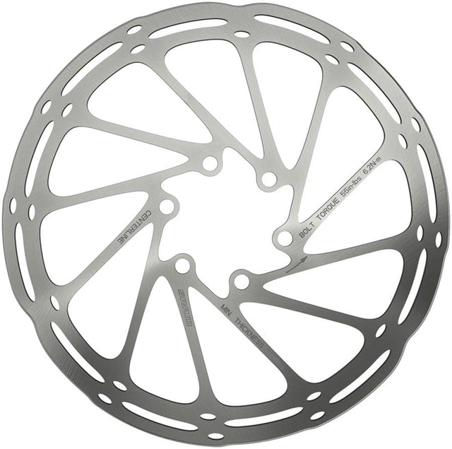 SRAM CenterLine Brake Rotor - 180mm - 6-Bolt - 2.0mm - The Lost Co. - SRAM - 00.5018.037.032 - 710845914935 - 