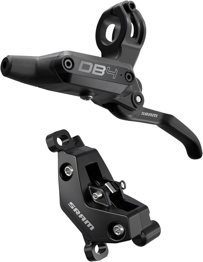 SRAM DB4 Disc Brake Lever - Left Front Rear 2000mm Hose Post Mount 4 - Piston Aluminum Lever Diffusion BLK A1 - The Lost Co. - SRAM - 00.5018.242.000 - 710845917370 - 