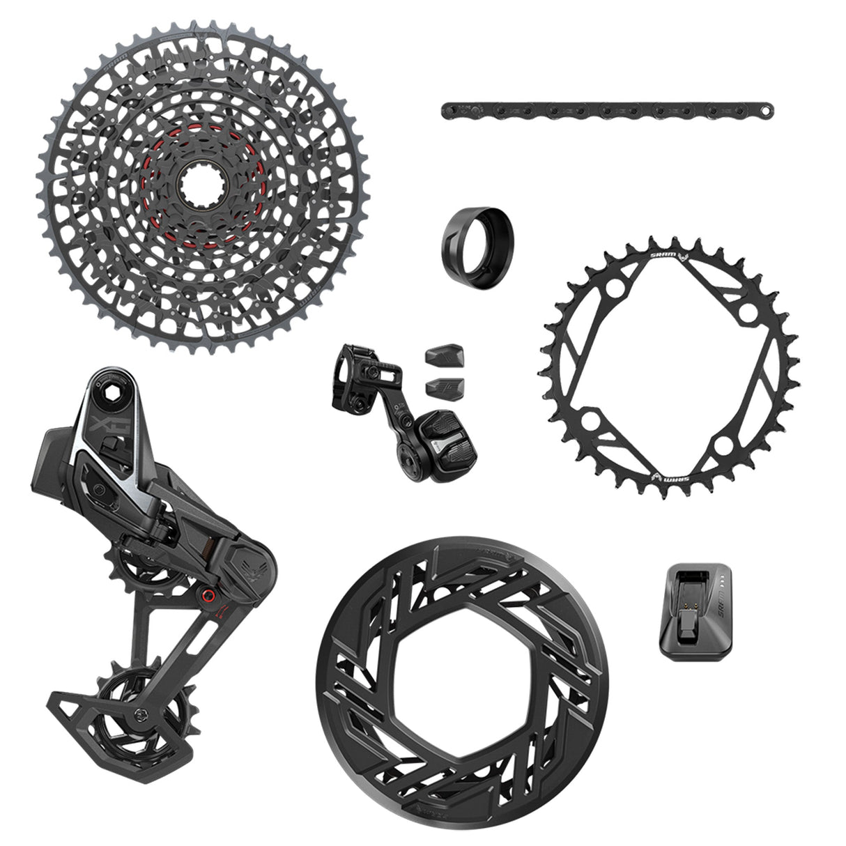SRAM X0 Eagle AXS T-Type Transmission Groupset - eMTB 104 BCD - D2 - The Lost Co. - SRAM - 00.7918.416.002 - 710845928970 - 