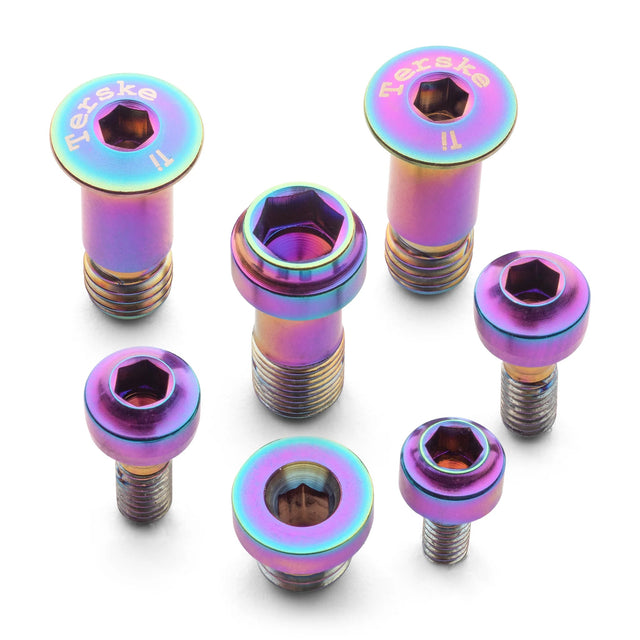 Terske Bolt Kit Rear Derailleur Transmission X Oil Slick - The Lost Co. - Terske - BK - RD - TXX - TIE - B - TE3625 - 