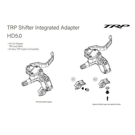 TRP HD5.0 Integrated Adapter for EVO PRO / EVO X - MMX - Left - The Lost Co. - TRP - ABOT001151 - 4717592040296 - 
