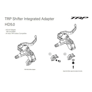 TRP HD5.0 Integrated Adapter for EVO PRO / EVO X - MMX - Left - The Lost Co. - TRP - ABOT001151 - 4717592040296 - 