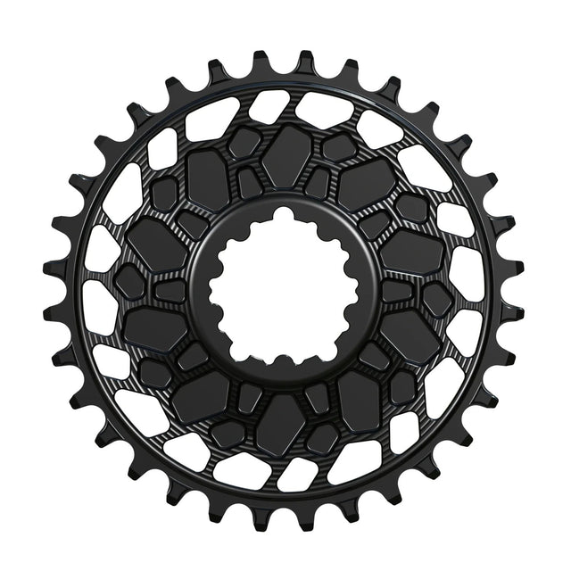 Works Components GEO Chainring - 30T - SRAM 3 - Bolt - The Lost Co. - Works Components - WCGEOSGXP-R-30-BLK - 5061010650703 - 