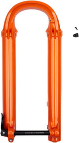 2021 + Fox 38 Fork Lower Leg Assembly - 29" - 180mm Max Travel - 15x110 QR Boost - Factory Shiny Orange - The Lost Co. - Fox Racing Shox - FK5951 - 821973396781 - -