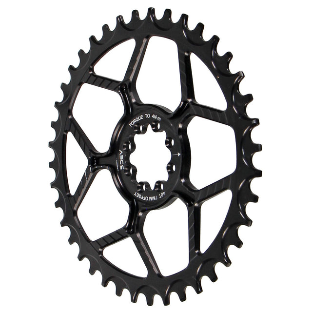 5Dev 7075 Road Chainring 8-Bolt Sram 42T - Black - The Lost Co. - 5Dev - B-FD2502 - -