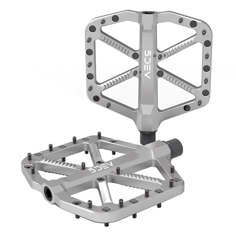 5Dev Trail/Enduro Pedal - Raw/Clear - The Lost Co. - 5Dev - B-FD2051 - 850042201022 - -