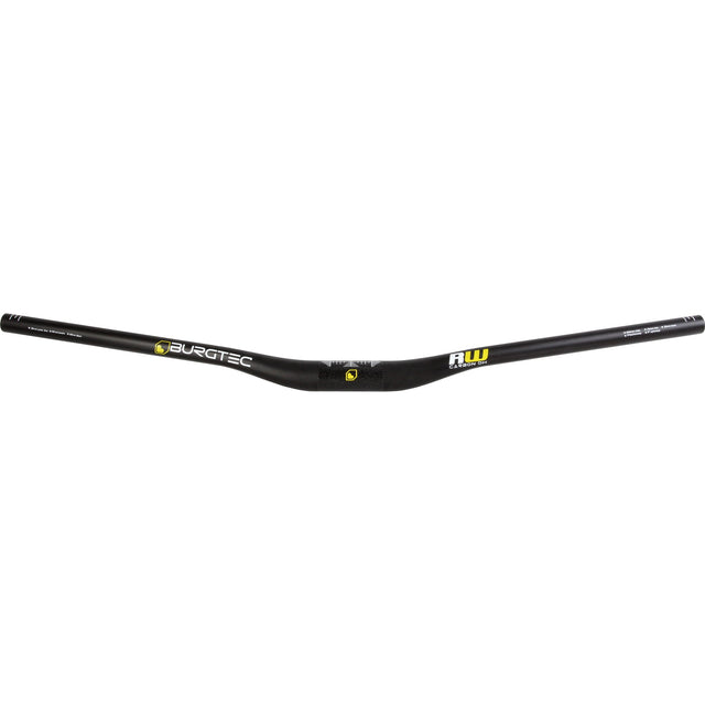 Burgtec Ride Wide Carbon DH Riser Bar - 35mm Diameter - 20mm Rise - 800mm Wide - Black - The Lost Co. - Burgtec - B-BG2142 - 713830991515 - -