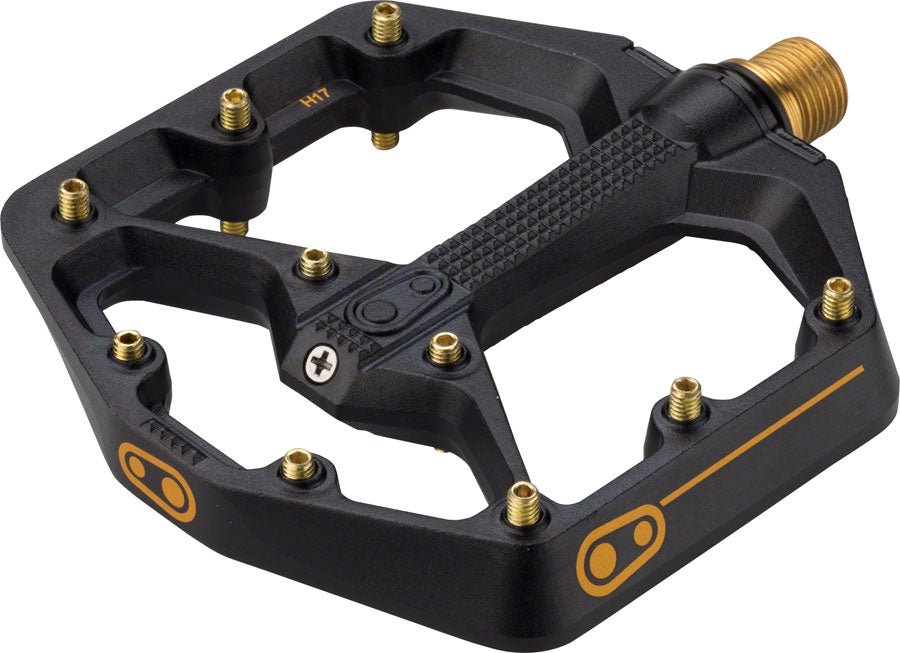 Crank Brothers Stamp 11 Pedals - Platform Aluminum 9/16" Black Small - The Lost Co. - Crank Brothers - PD8541 - 641300161666 - -