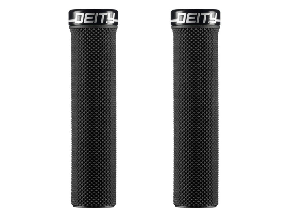 Deity Components Slimfit Grips - Black, Lock-On - The Lost Co. - Deity - 26-SLMFT-BK - 817180024746 - -