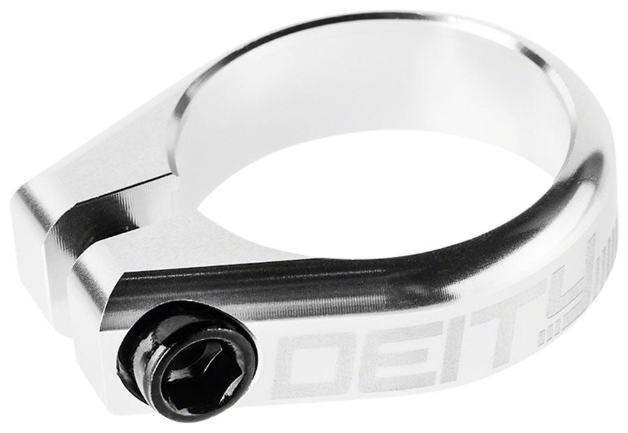 DEITY Curcuit Seatpost Clamp - 34.9mm Silver - The Lost Co. - Deity - ST0253 - 817180025477 - -