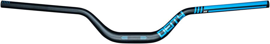 DEITY Highside 35 Riser Handlebar - 80mm Rise 800mm Width 35mm Clamp Blue - The Lost Co. - Deity - B-DY2343 - 817180025033 - -