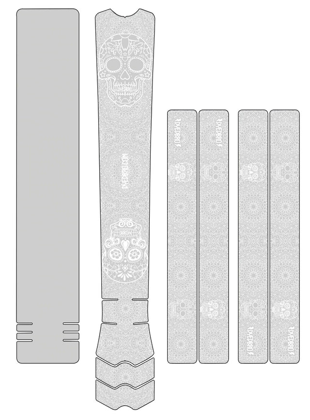 DYEDBRO Frame Protection - Día de Muertos White - The Lost Co. - DYEDBRO - B-DB0018 - 8400000111485 - -