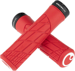 Ergon GA2 Fat Grips - Risky Red Lock-On - The Lost Co. - Ergon - HT2278 - 4260477068910 - -