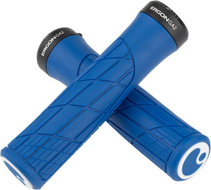 Ergon GA2 Grips - Midsummer Blue Lock-On - The Lost Co. - Ergon - HT2273 - 4260477068859 - -