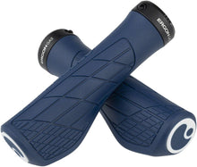 Load image into Gallery viewer, Ergon GA3 Grips - Nightride Blue Lock-On Small - The Lost Co. - Ergon - HT2283 - 4260477068972 - -