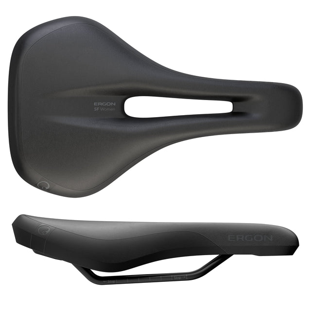 Ergon SF Women's Saddle - Small/Medium - Black - The Lost Co. - Ergon - B-ER3524 - 4260477074683 - -