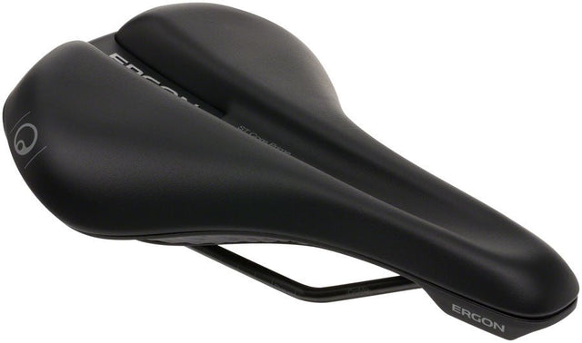 Ergon ST Core Prime Saddle -Black/Gray - Men's Medium/Large - The Lost Co. - Ergon - SA0284 - 4260477067555 - -