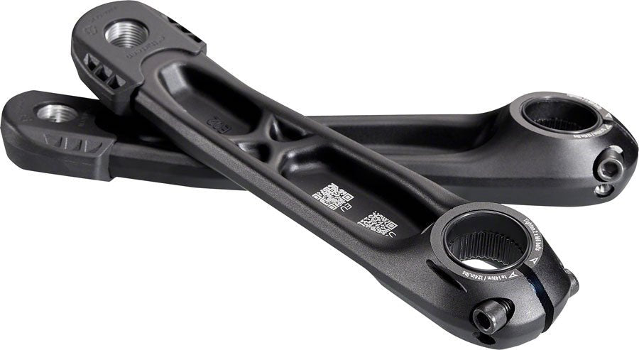e*thirteen e*spec Plus Ebike Crank Arm Set - Shimano EP8 - 160mm Length - Black - The Lost Co. - E*thirteen - CK9113 - 4710751509139 - -