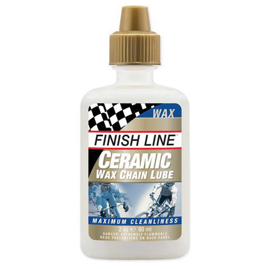 Finish Line Ceramic Wax Chain Lube - 2oz Drip Bottle - The Lost Co. - Finish Line - CW0020101 - 036121006027 - -