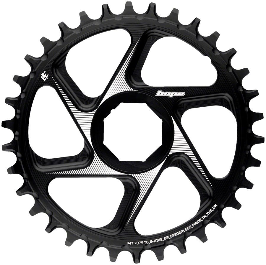 Hope Brose eBike Chainring - 36t Black - The Lost Co. - Hope - CR6666 - 5056033499699 - -