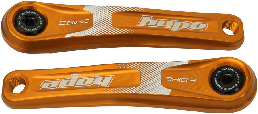 Hope Ebike Crank Arm Set - 155mm ISIS Specialized Offset Orange - The Lost Co. - Hope - CK2363 - 5056033483025 - -