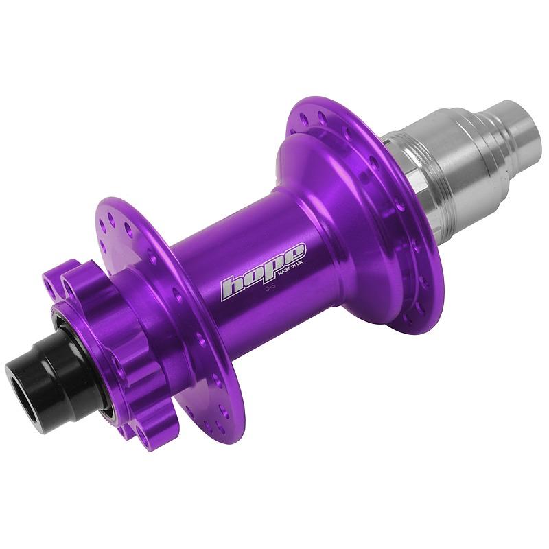 Hope Pro 4 Rear Hub - 32h - The Lost Co. - Hope - RHP432PU148MS - Purple - Microspline