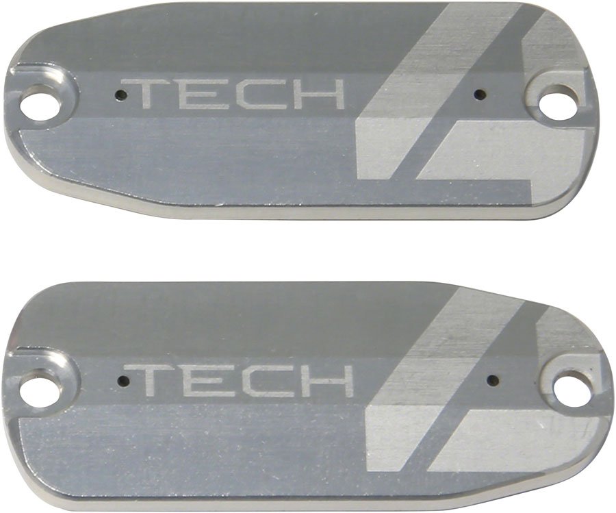 Hope Tech 4 Brake Lever Reservoir Lid - Silver Pair - The Lost Co. - Hope - HBSP424S - 5056454907391 - -