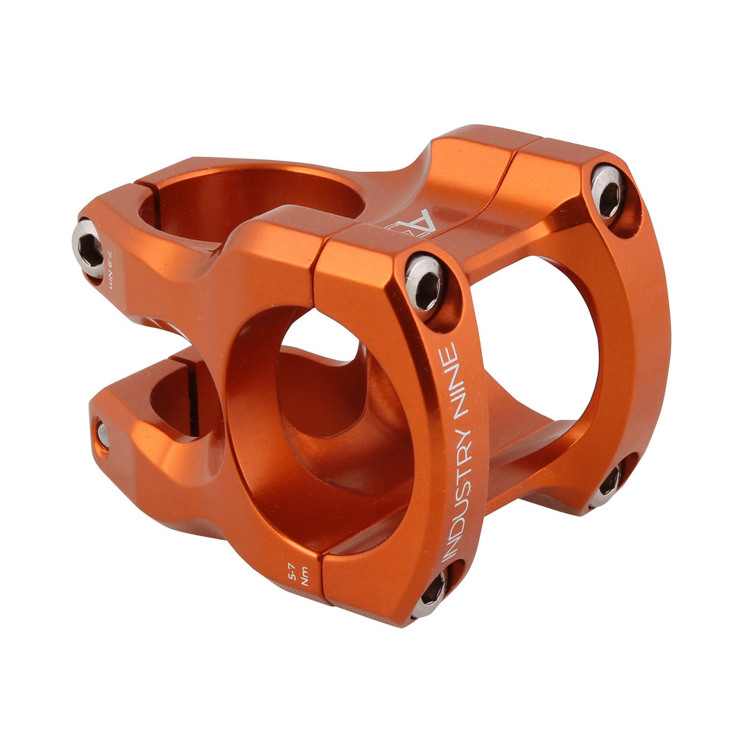 Industry Nine A318 Stem (31.8) 30mm - Orange - The Lost Co. - Industry Nine - B-XN7360 - 810098985772 - -