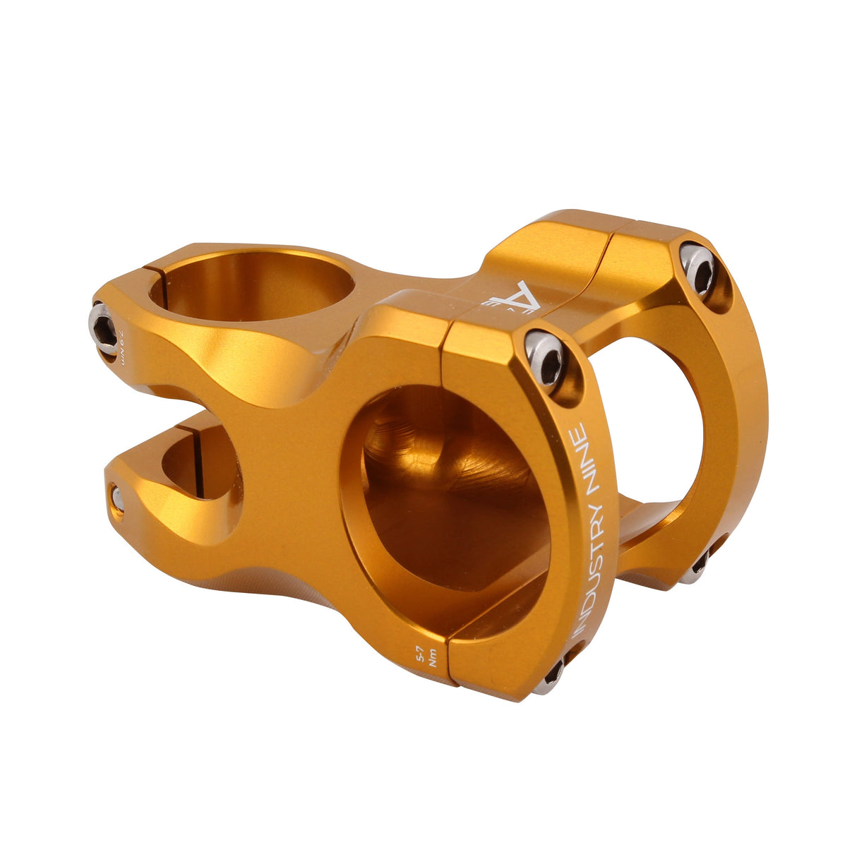 Industry Nine A35 Stem (35.0) 50mm - Gold - The Lost Co. - Industry Nine - B-XN7136 - 810098985567 - -