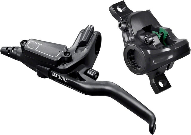 Magura MT C4 Disc Brake and Lever - Rear Hydraulic 2-Piston Post Mount Black - The Lost Co. - Magura - J121116 - 4055184030059 - -