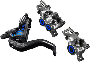 Magura MT Trail SL Disc Brake Set Disc Brake Set - Front Rear Hydraulic Post Mount BLK/Chrome - The Lost Co. - Magura - BR6457 - 4055184021934 - -