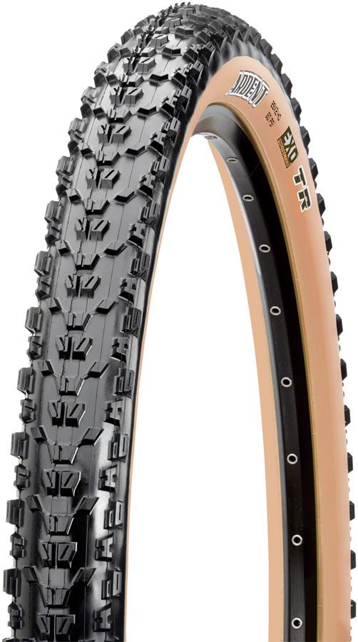 Maxxis Ardent Tire - 27.5 x 2.25 Tubeless Folding Black/Dark Tan Dual EXO - The Lost Co. - Maxxis - B-MA3313 - 4717784039527 - -