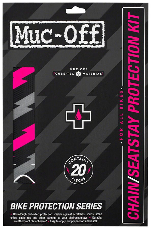 Muc-Off Chainstay/Seatstay Protection Kit - 20-Piece Kit - Bolt - The Lost Co. - Muc-Off - H520068-01 - 5037835208252 - -