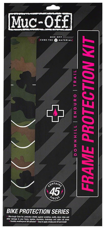 Muc-Off DH/Enduro/Trail Frame Protection Kit - 45-Piece Kit - Camo - The Lost Co. - Muc-Off - H520066-02 - 5037835208283 - -