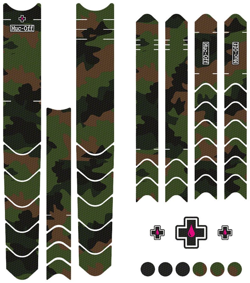 Muc-Off DH/Enduro/Trail Frame Protection Kit - 45-Piece Kit - Camo - The Lost Co. - Muc-Off - H520066-02 - 5037835208283 - -