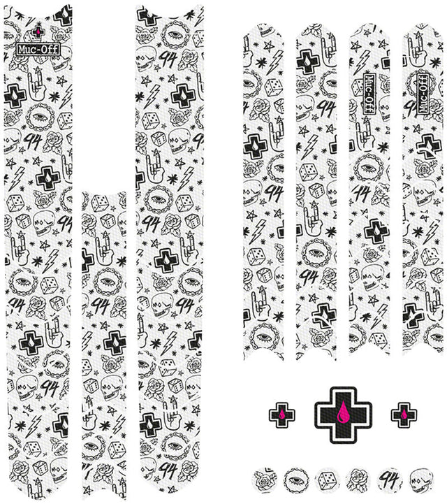 Muc-Off DH/Enduro/Trail Frame Protection Kit - 45-Piece Kit - Punk - The Lost Co. - Muc-Off - CH1545 - 5037835205985 - -