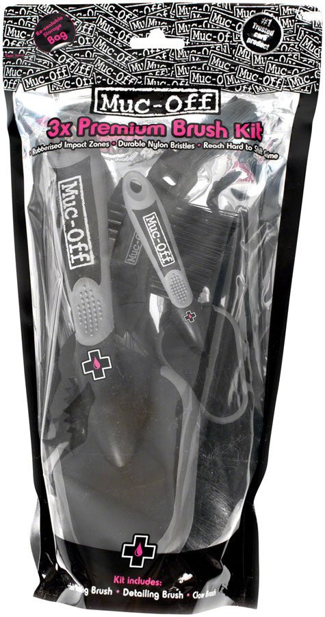 Muc-Off Three Brush Set - The Lost Co. - Muc-Off - TL0417 - 5037835220001 - -