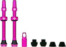 Load image into Gallery viewer, Muc-Off V2 Tubeless Valve Kit - Pink - 60mm Length - Pair - The Lost Co. - Muc-Off - H030189-13 - 5037835209747 - -