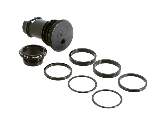 OneUp Components EDC Top Cap - The Lost Co. - OneUp Components - 1C0414BLK - 023362821946 - Black -