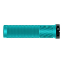 Load image into Gallery viewer, OneUp Components Thin Lock-On Grips - Turquoise - The Lost Co. - OneUp Components - 1C0842TUR - 056962821948 - -