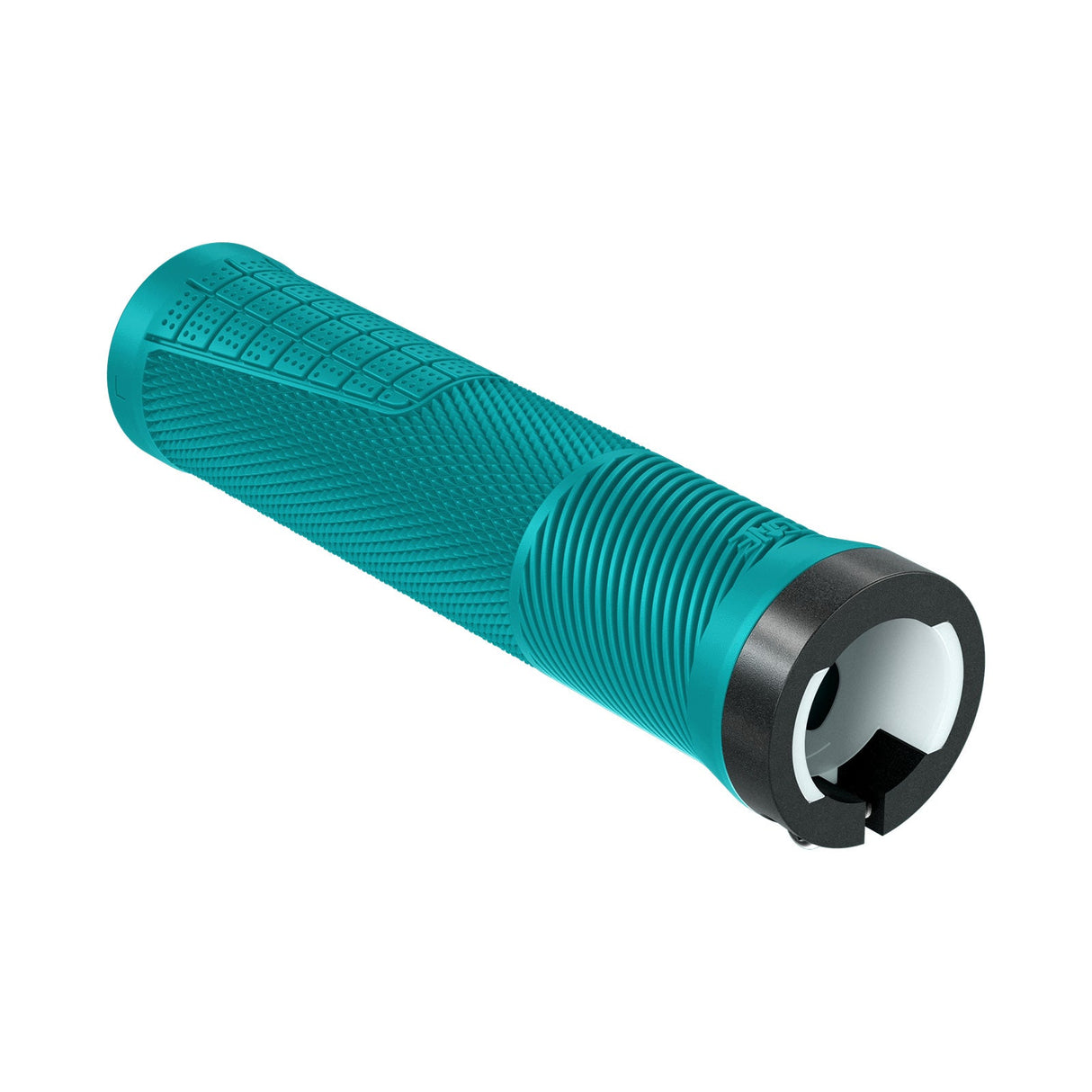 OneUp Components Thin Lock-On Grips - Turquoise - The Lost Co. - OneUp Components - 1C0842TUR - 056962821948 - -