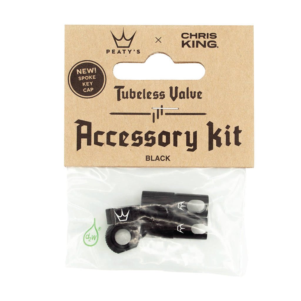 Peatys Tubeless Valve Accessory Kit Black - The Lost Co. - Peaty's - B-YE2700 - 5060541582569 - -