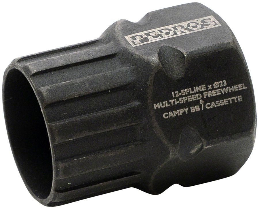 Pedros Freewheel Socket - Multi-Speed 12-Spline x 23mm - The Lost Co. - Pedros - TL0307 - 790983297664 - -