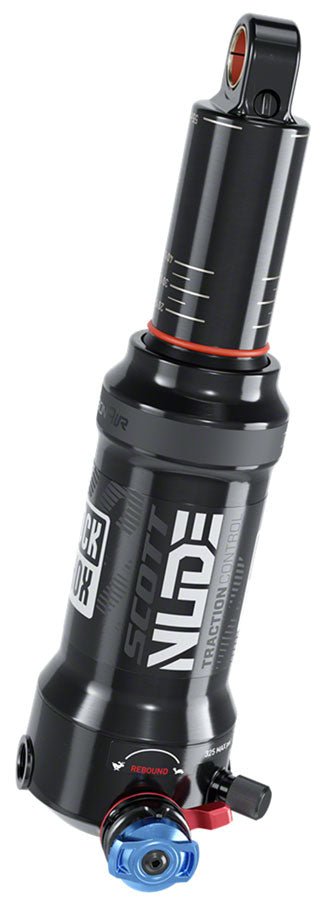 RockShox Deluxe Nude RLC3 Rear Shock - 165 x 40mm DebonAir 1 Token #1 Sealhead Medium Reb/Comp 430lb L/O Force Trunnion / Std B1 - The Lost Co. - RockShox - RS1716 - 710845855733 - -