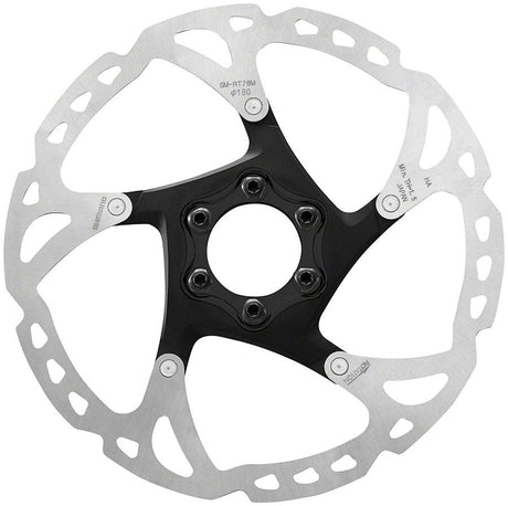 Shimano Deore XT SM-RT76 Disc Rotor - 6-Bolt - 203mm - The Lost Co. - Shimano - BR1022 - 192790598383 - -