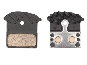 Shimano J04C Disc Brake Pads (Metallic w/ Fins) - The Lost Co. - Shimano - Y8LW98030 - 689228919600 - Default Title -