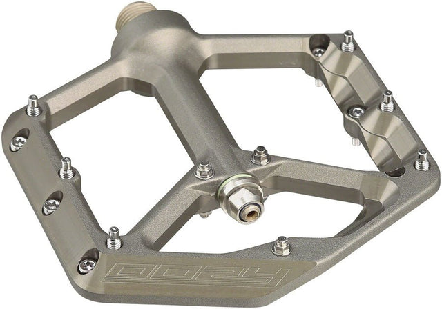 Spank Oozy Pedals - Platform Aluminum 9/16" Gun Metal - The Lost Co. - Spank - B-SP6214 - 4710155967122 - -