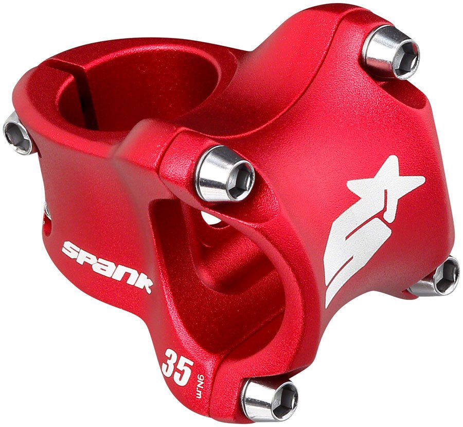 Spank Spike Race 2 Stem - 35mm Length - 31.8mm Clamp - Red - The Lost Co. - Spank - SM3437 - 4710155963339 - -