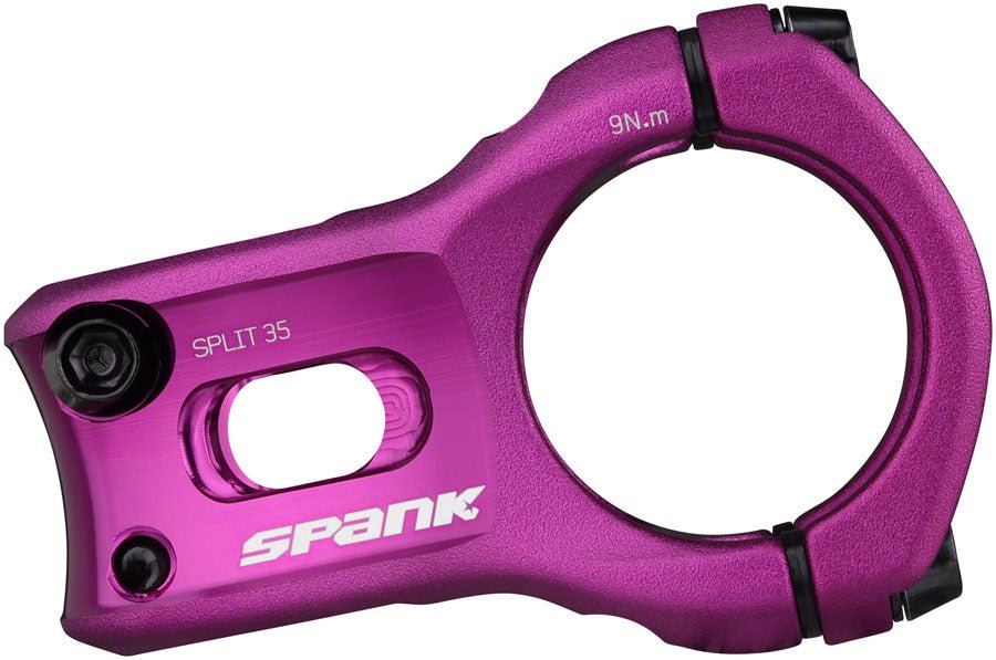 Spank SPLIT 35 Stem - 35mm Length - 35mm Clamp - Purple - The Lost Co. - Spank - SM0162 - 4710155960376 - -